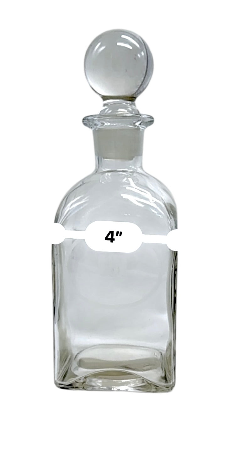 Vintage Ivima Crystal Scotch Decanter With Stopper