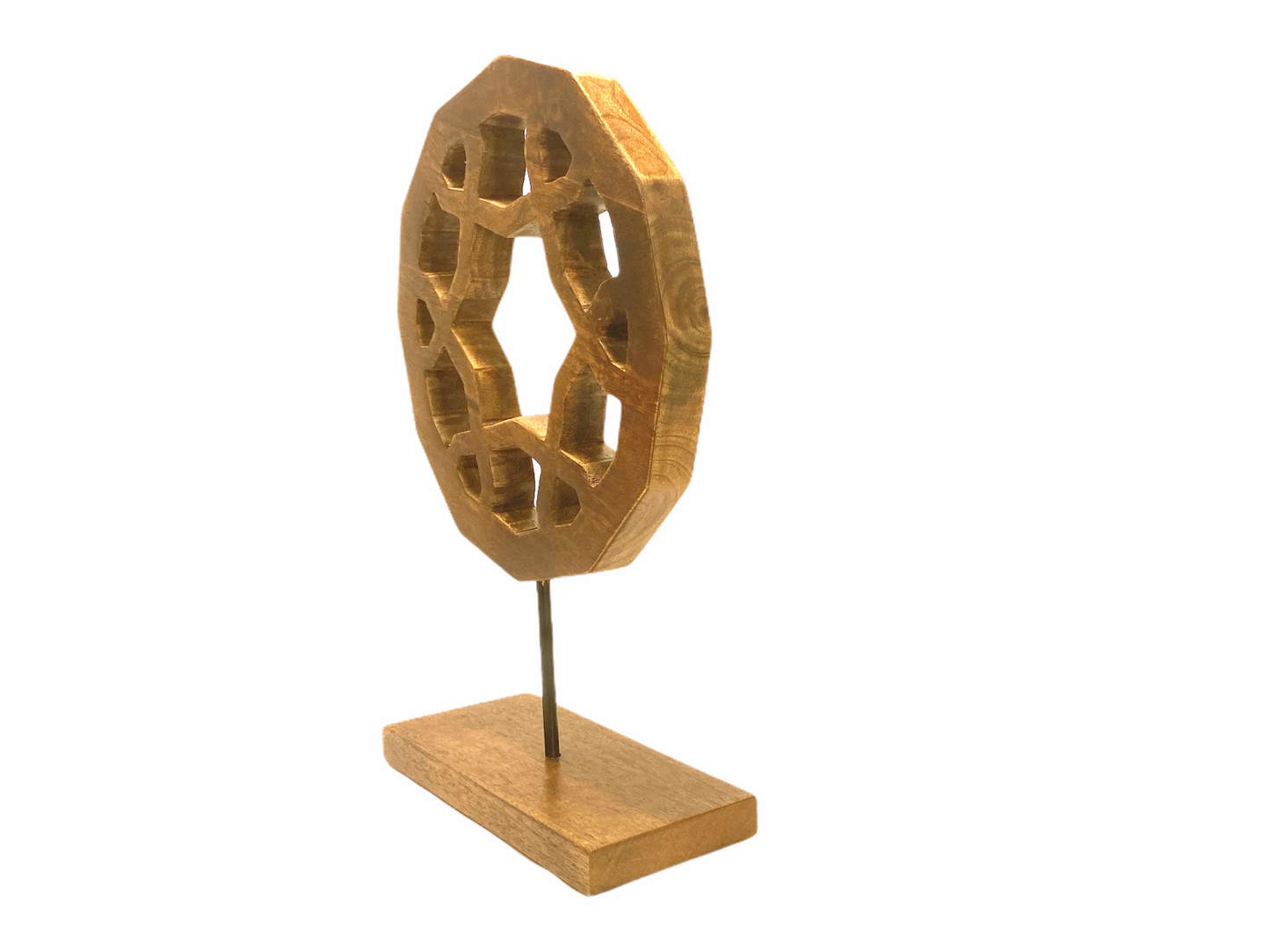 IMAX Jansen Wood Carved Sculpture (Short Only)