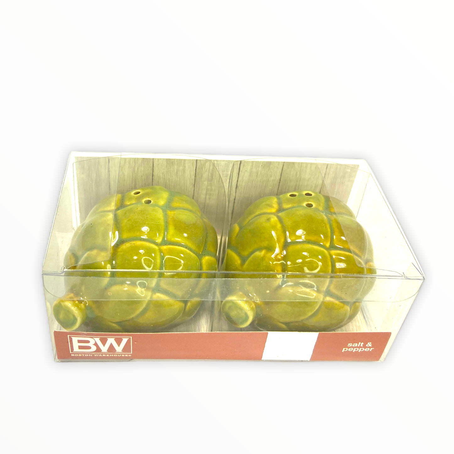 Boston Warehouse - Artichoke Ceramic Salt and Pepper Set