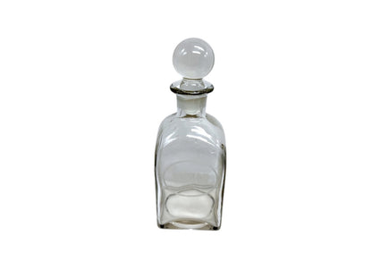 Vintage Ivima Crystal Scotch Decanter With Stopper