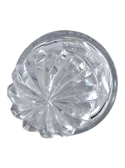 Ralph Lauren Glen Plaid Crystal Decanter With Stopper Made In Poland