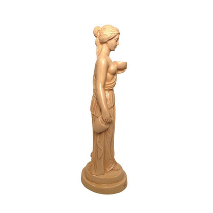 Vintage Italian Sculpture of Hebe the Goddess of Youth