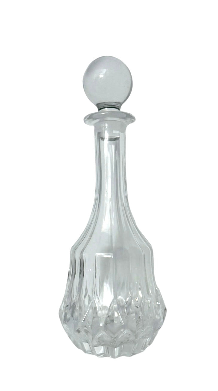 Oneida RCR Crystal Decanter With Round Stopper Made in Italy