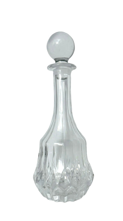 Oneida RCR Crystal Decanter With Round Stopper Made in Italy