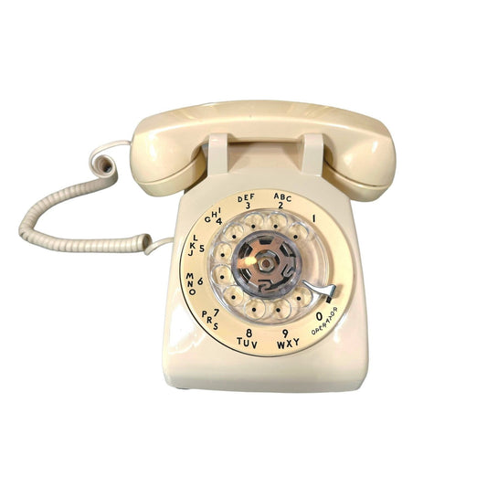 Vintage Beige AT&T Rotary Phone