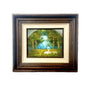 1970s "Memories" Expressionist Landscape Oil Painting by Girard, Framed