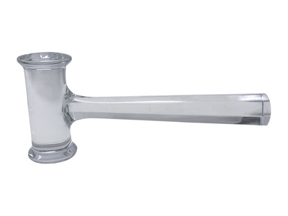 Baccarat Crystal Gavel Handcrafted Clear Glass Decorative Display Piece France