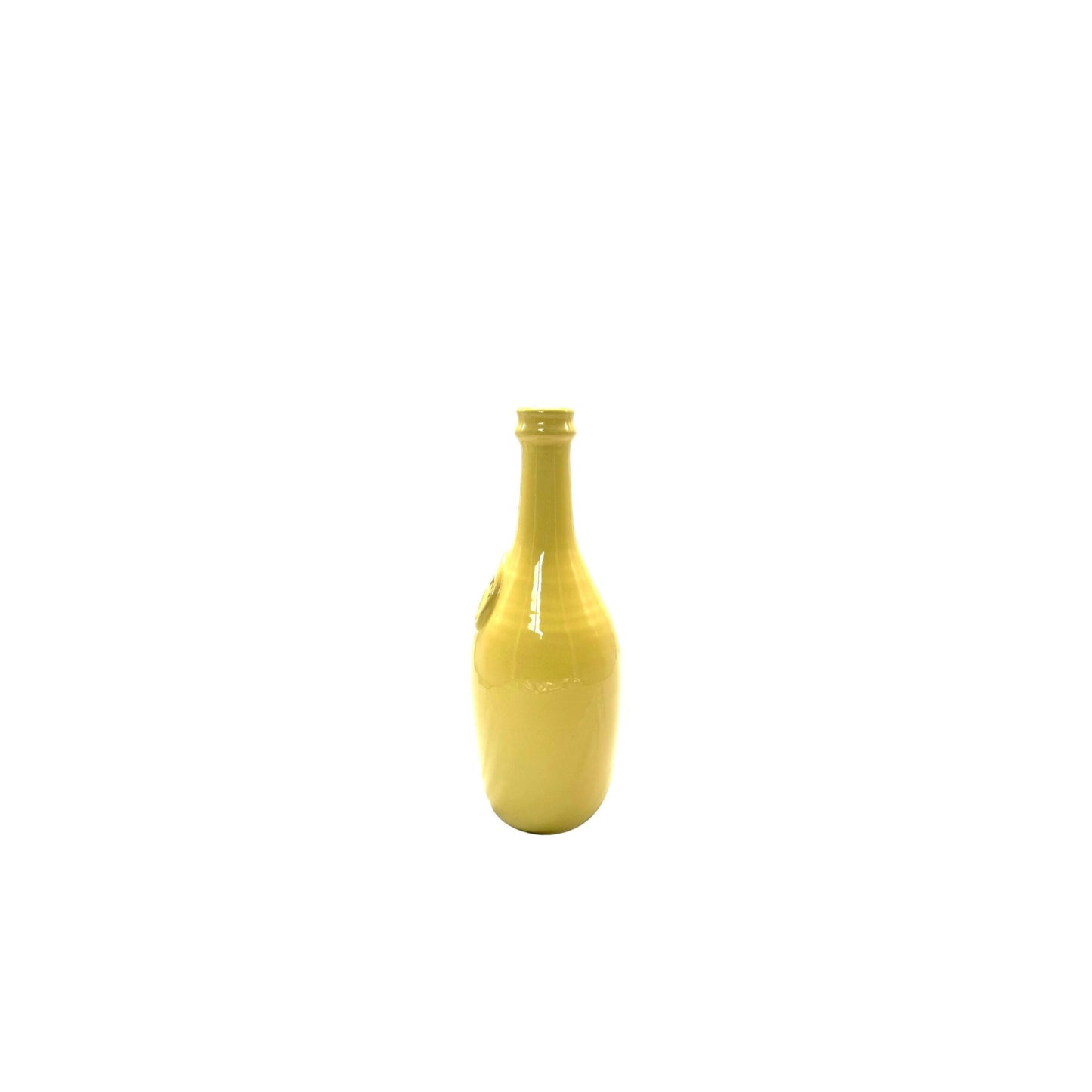 Ceramiche Virginia Italian Terra Cotta Clay Wine Bottle Vase