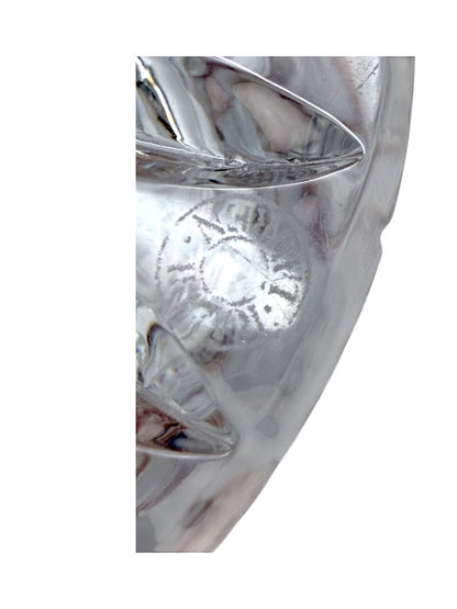 Ralph Lauren Glen Plaid Crystal Decanter With Stopper Made In Poland