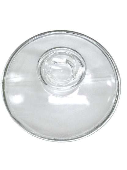 Vintage Pyrex Clear Glass Double Boiler Set With Lid Heat-Resistant Cookware