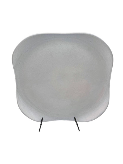 Russel Wright Steubenville Gray Ceramic Platter Mid-Century Modern 13" Square