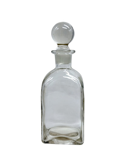 Vintage Ivima Crystal Gin Etched Decanter With Stopper