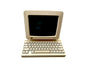 Vintage 1980s Apple IIc Computer & Monitor With Attached Floppy Drive "As Is"