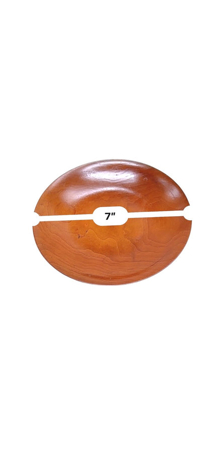 Vintage Handcrafted Wooden Fruit Bowl Set by The Wood Shed