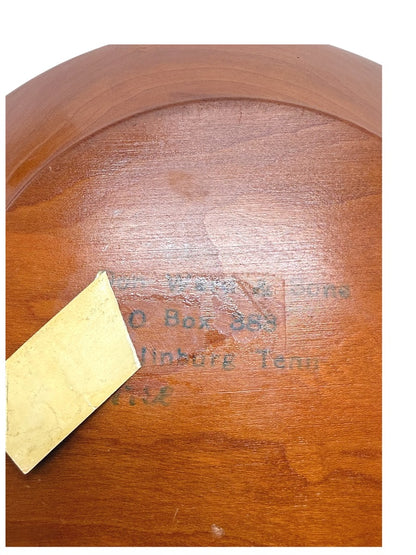 Vintage Handcrafted Wooden Fruit Bowl Set by The Wood Shed