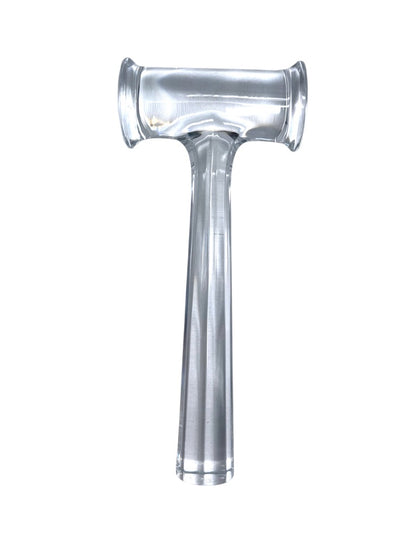 Baccarat Crystal Gavel Handcrafted Clear Glass Decorative Display Piece France