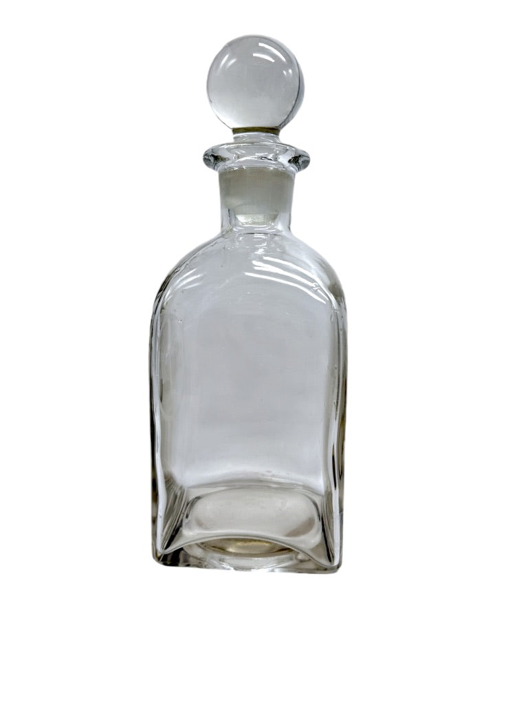 Vintage Ivima Crystal Scotch Decanter With Stopper