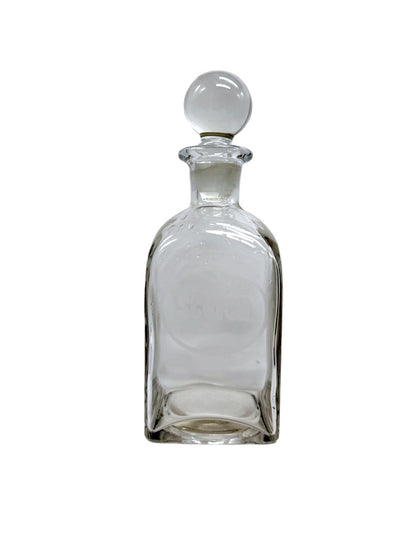 Vintage Ivima Crystal Scotch Decanter With Stopper