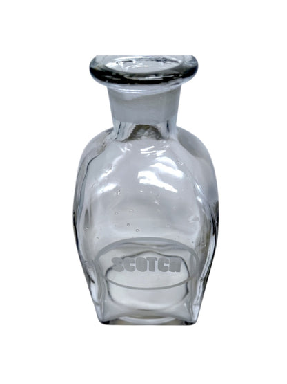 Vintage Ivima Crystal Scotch Decanter With Stopper