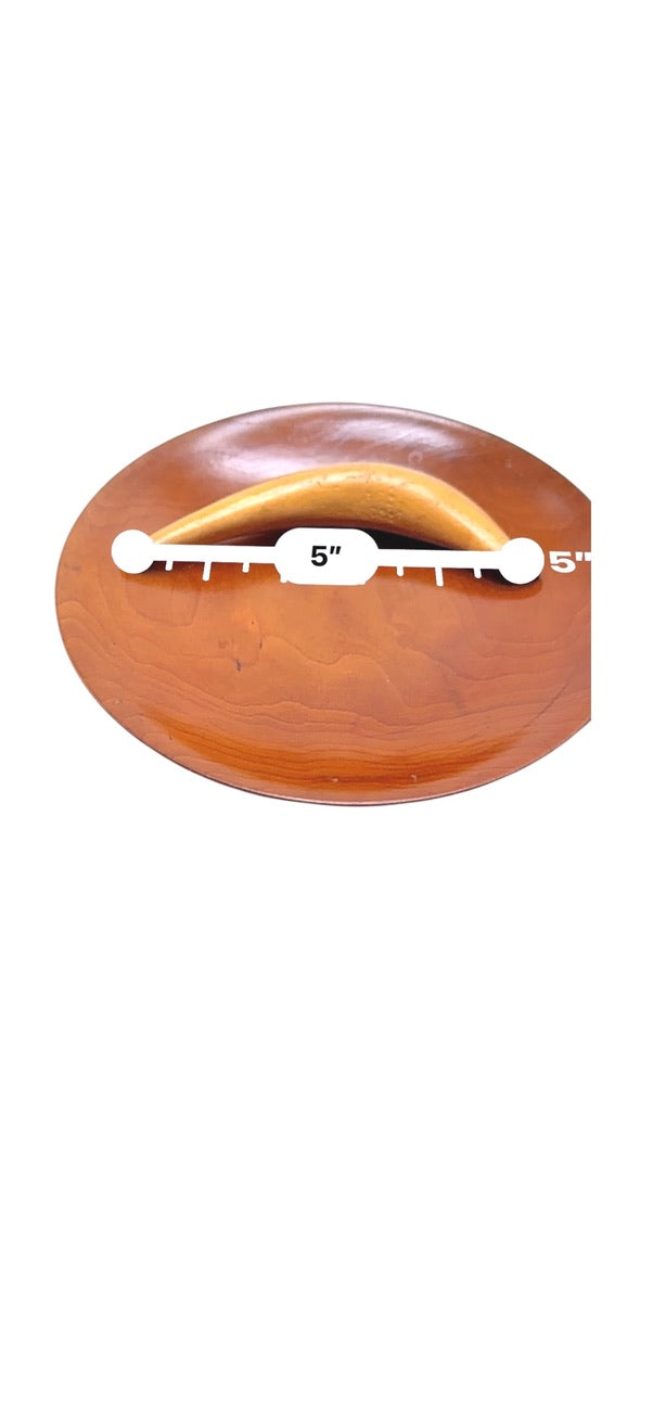 Vintage Handcrafted Wooden Fruit Bowl Set by The Wood Shed