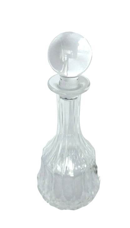 Oneida RCR Crystal Decanter With Round Stopper Made in Italy