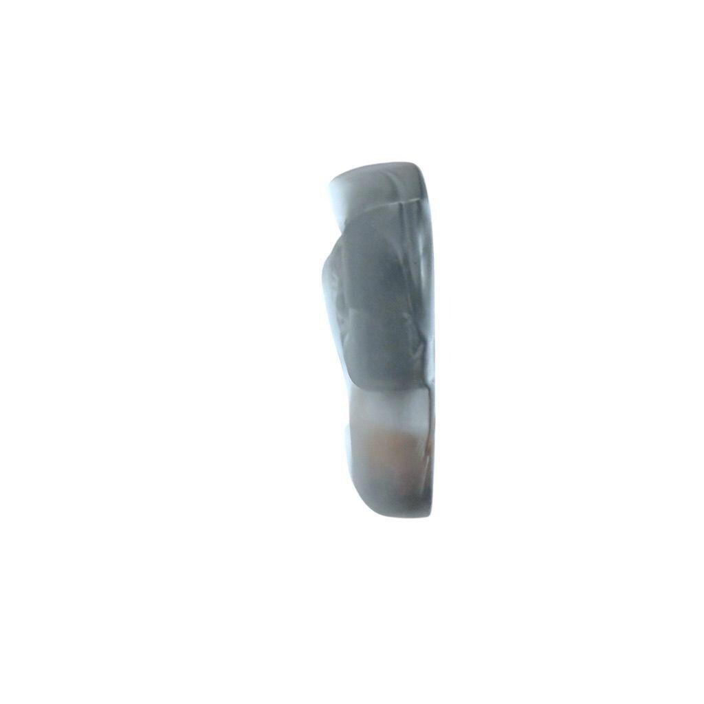 Rare Frosted Glass Ram Figurine Decorative Collectible