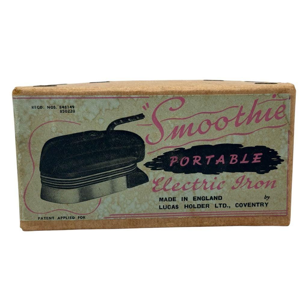 Smoothie Vintage Portable Electric Iron By Lucas Holder Ltd Made In England