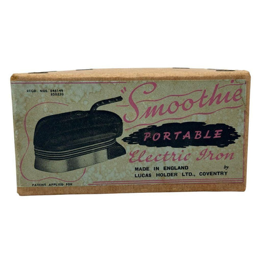 Smoothie Vintage Portable Electric Iron By Lucas Holder Ltd Made In England