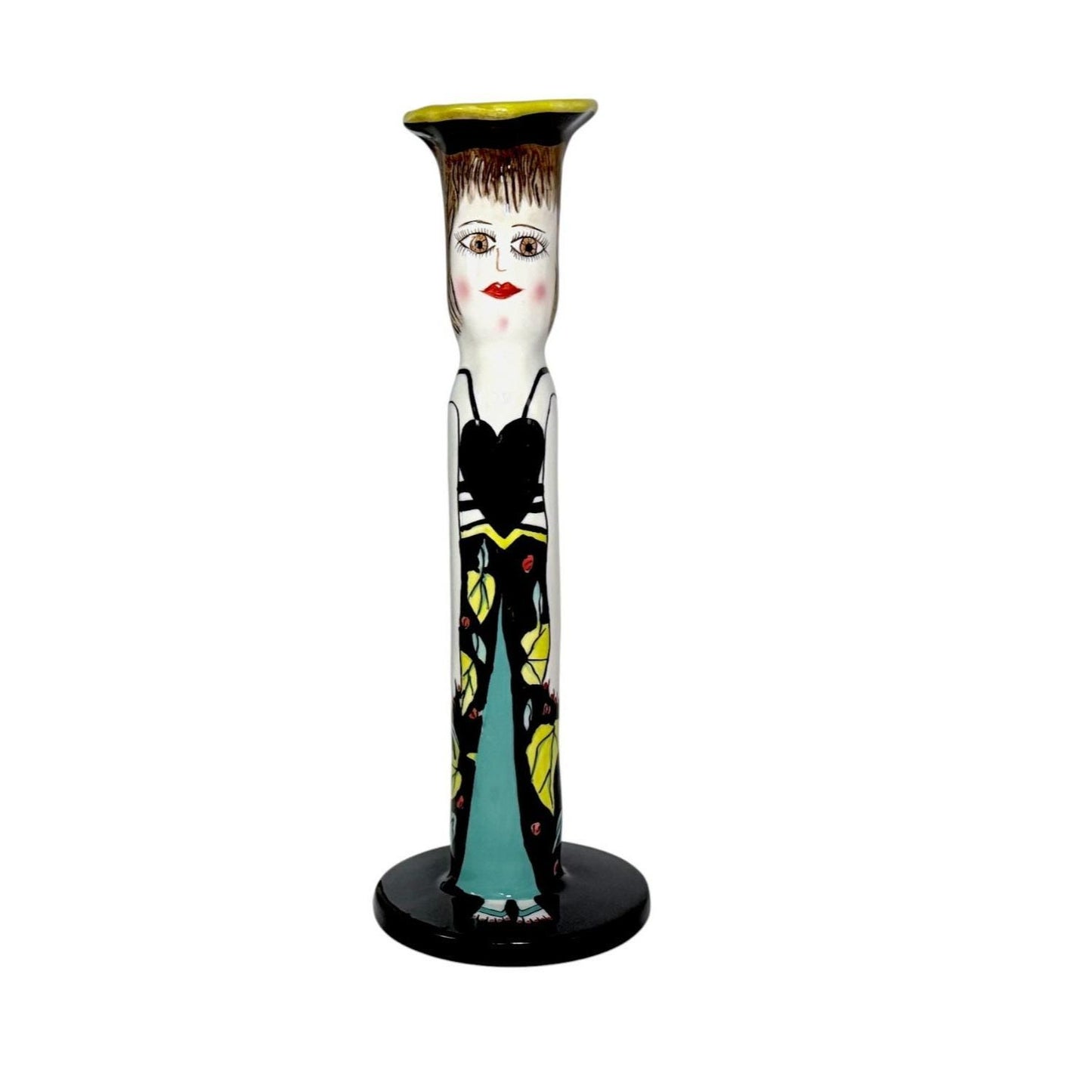 Ganz Susan Paley "Sara Sarong" Hand-Painted Female Figurine Bud Vase