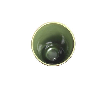 Vintage Green & Gold Apothecary/Urn Grape Motif By Vee Jackson San Gabriel California