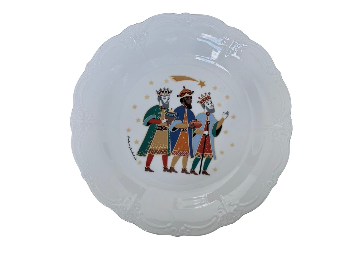 Tirschenreuth Baronesse Three Kings Christmas dinner plate