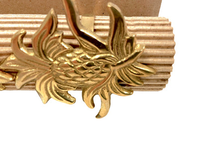Vintage Williamsburg Brass Pineapple Napkin Rings - Set of 4