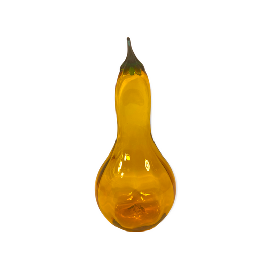 Vintage Blenko Handblown Glass Squash