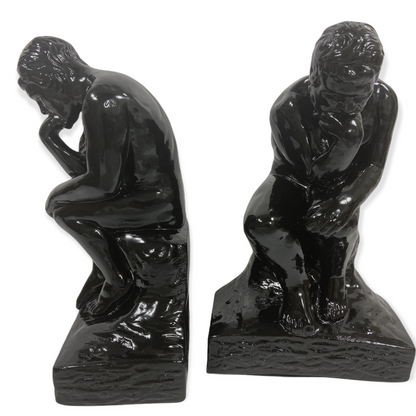 Vintage The Thinker Bookends