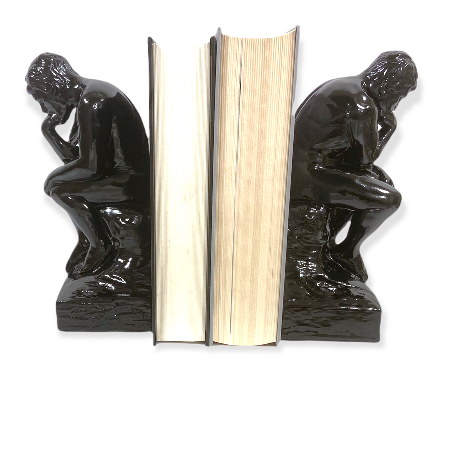 Vintage The Thinker Bookends