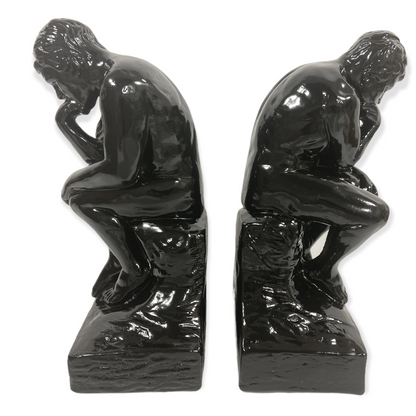 Vintage The Thinker Bookends